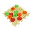 Masážní podložka Ortek Mix Puzzle 4 díly + 4 sady modulů Vzory