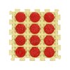 Masážní podložka Ortek Mix Puzzle 4 díly + 4 sady modulů Vzory