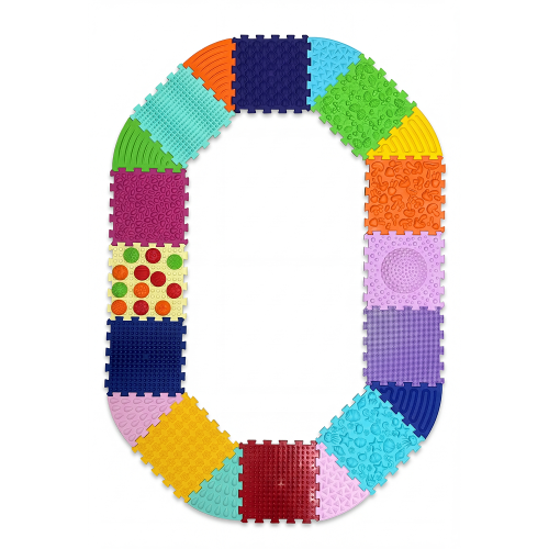 Masážní podložka Ortek Multi Mix 12 dílů + 8 sektorů
