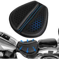 Gelový polštář Plástve na sedlo motocyklu nebo mopedu