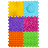 Masážní podložka Ortek Mega Mix Puzzle, 6 dílů, AKTUALIZOVANÁ