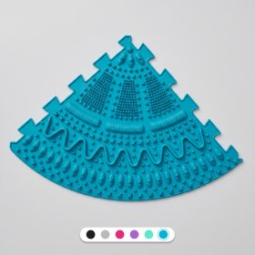 Masážní podložka Ortek Hroty, 1 díl Tyrkysová