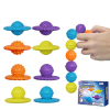Magnetické antistresové kuličky UFO ze silikonu, sada 4 ks