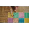 Masážní podložka Puzzle Mix Pastel 8 prvků