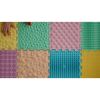Masážní podložka Puzzle Mix Pastel 8 prvků