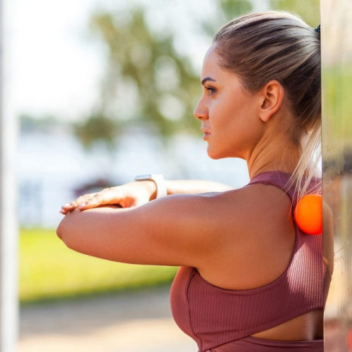 Masážní míček MFR Těžký fasciální míček pro fitness a jógu