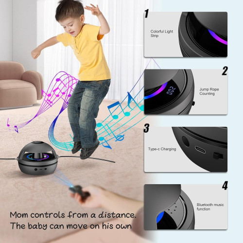Chytré švihadlo s dálkovým ovládáním a reproduktorem bluetooth