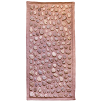 Masážní ortopedická podložka s přírodními oblázky “Ortek” SOFT  93x44 cm