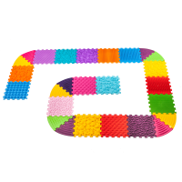 Masážní podložka Ortek Puzzle 16 prvků + 10 trojúhelníků