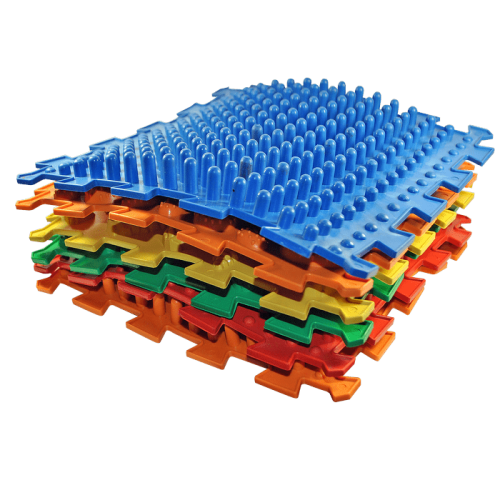 Masážní ortopedická podložka "Puzzle Mix" Trny 1 modul