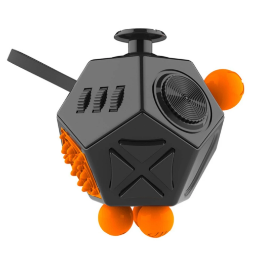 Fidget kostka pro rozvoj jemné motoriky Senzorická antistresová hračka