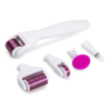 Derma roller pro mikrojehličkování 6 v 1 na obličej a tělo