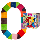 Masážní podložka Ortek Puzzle 12 prvků + 8 trojúhelníků