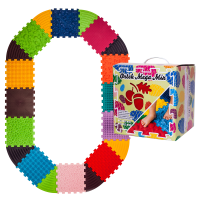 Masážní podložka Ortek Puzzle 12 prvků + 8 trojúhelníků