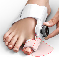 Orteza na vbočený palec s kloubem Bandáž Hallux Valgus