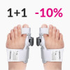 Ortézy na vbočený palec 2 ks s kloubem Bandáž Hallux Valgus