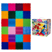 Masážní ortopedická podložka Ortek "Puzzle Mix" 24 modulů
