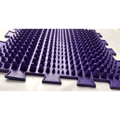 Masážní ortopedická podložka "Puzzle Mix" Pyramidy 1 modul