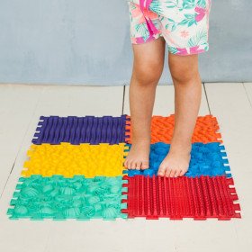 Masážní ortopedické podložky Ortek "Puzzle Námořní" 6 modulů