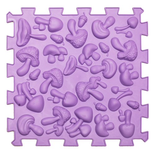 Masážní podložka Puzzle Mix Pastel 6 prvků
