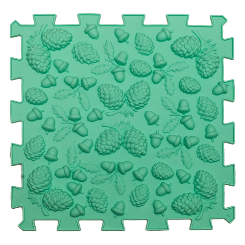 Masážní podložka Puzzle Mix Pastel 6 prvků