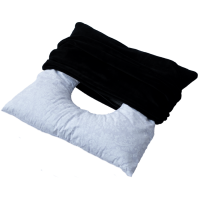 Ortopedický rektální pohankový polštář v potahu Zdravotní podsedák na židli a na zip Ortek 40х40cm