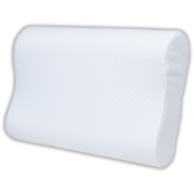 Ortopedický polštář s paměťovým efektem s válečky pro dospělé měkký 58х40cm XL Oblak Olvi J2526