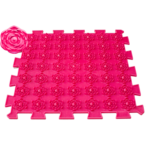 Masážní podložka Ortek Mix Puzzles, 10 dílků + vzory zdarma