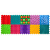 Masážní podložka Ortek Mix Puzzles, 10 dílků + vzory zdarma