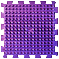 Masážní ortopedická podložka "Puzzle Mix" Věže 1 modul