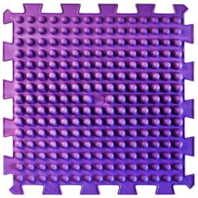 Masážní ortopedická podložka "Puzzle Mix" Věže 1 modul